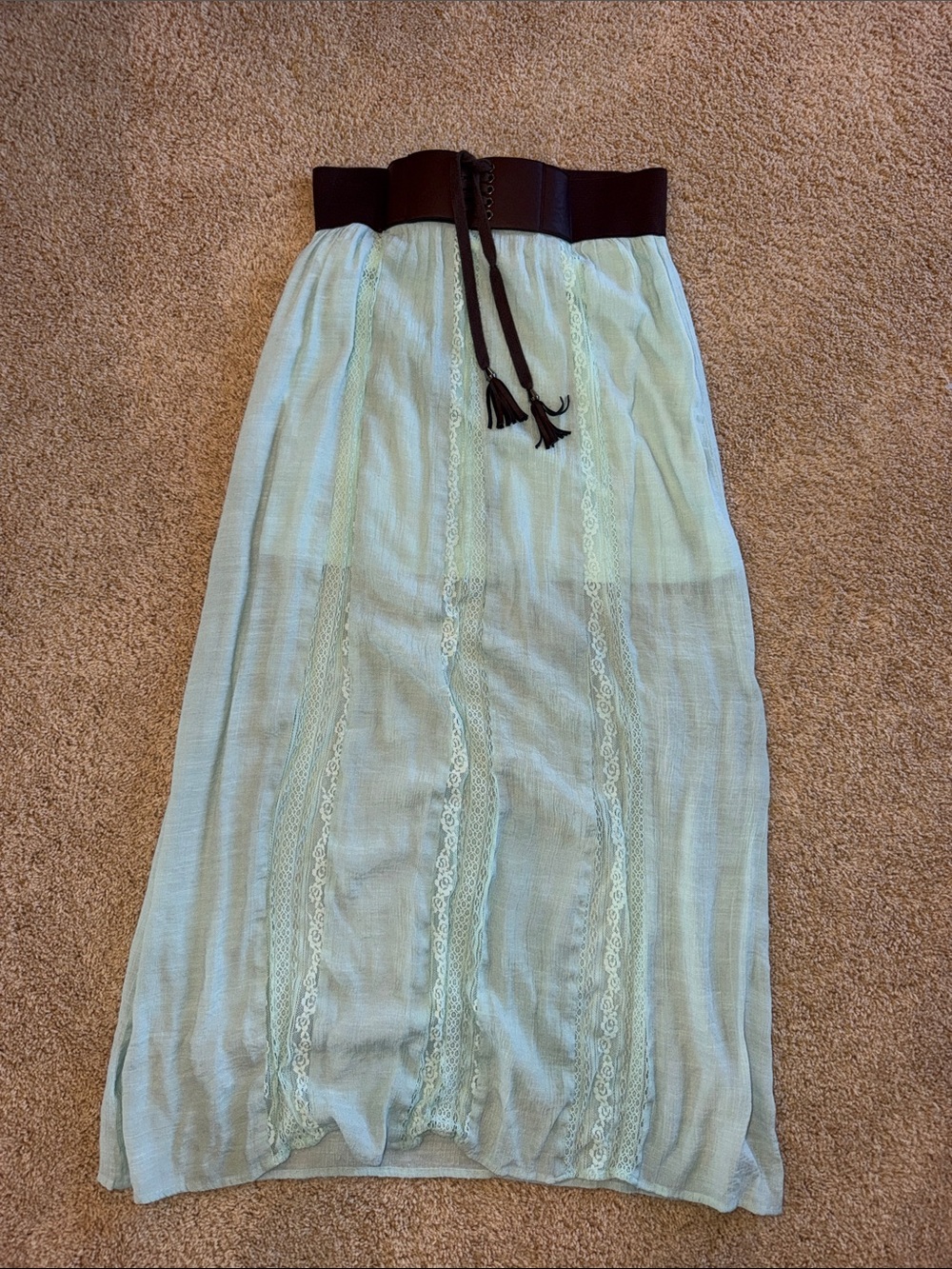 Vintage No Boundaries Maxi Skirt